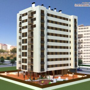 Edificio Samarkanda por el Arquitecto Cristina Fortanet